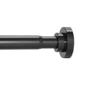 VEVOR Shower Curtain Rod, 28-76 Inches, 1 Inch Diameter, Adjustable Spring Tension Stainless Steel Telescoping Rod with Holders