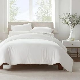 Serta Simply Clean Solid Duvet Cover (Option: W13718010)