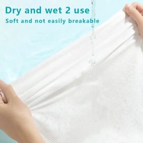 6pcs Portable Disposable Towels, Thickened, Separately Packaged, Soft and Light Beige-Friendly, Highly Absorbent, Suitable for Business Travel (size: Large size (6 pieces))